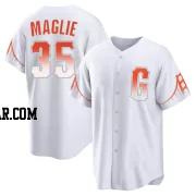 Sal Maglie Youth San Francisco Giants White Replica 2021 City Connect Jersey