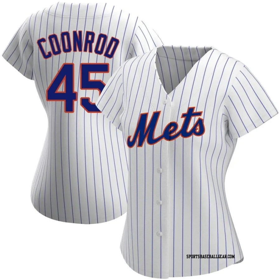 Sam Coonrod Women's New York Mets White Authentic Home Jersey