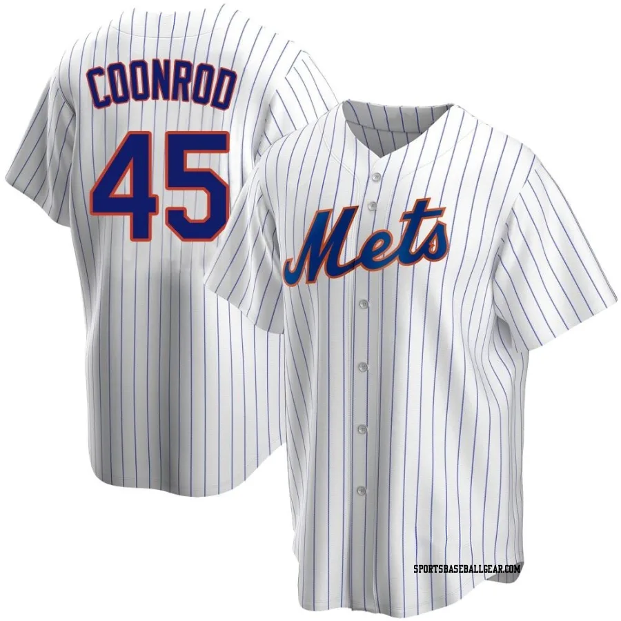 Sam Coonrod Youth New York Mets White Replica Home Jersey