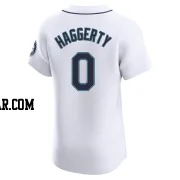 Sam Haggerty Men's Seattle Mariners White Elite Home Jersey