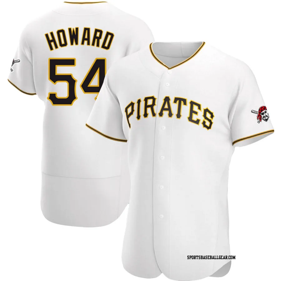 Sam Howard Men's Pittsburgh Pirates White Authentic Home Jersey