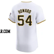 Sam Howard Men's Pittsburgh Pirates White Elite Home Jersey