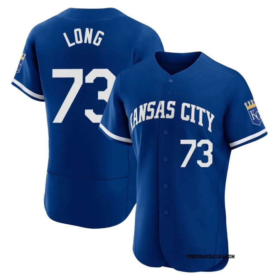 Sam Long Men's Kansas City Royals Royal Authentic 2022 Alternate Jersey