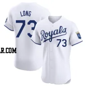 Sam Long Men's Kansas City Royals White Elite Home Jersey