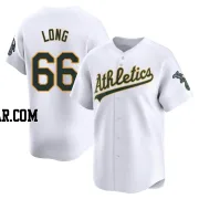 Sam Long Men's Oakland Athletics White Limited Home Jersey