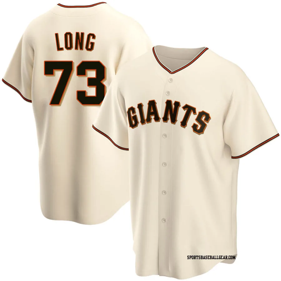 Sam Long Men's San Francisco Giants Cream Replica Home Jersey