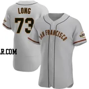 Sam Long Men's San Francisco Giants Gray Authentic Road Jersey