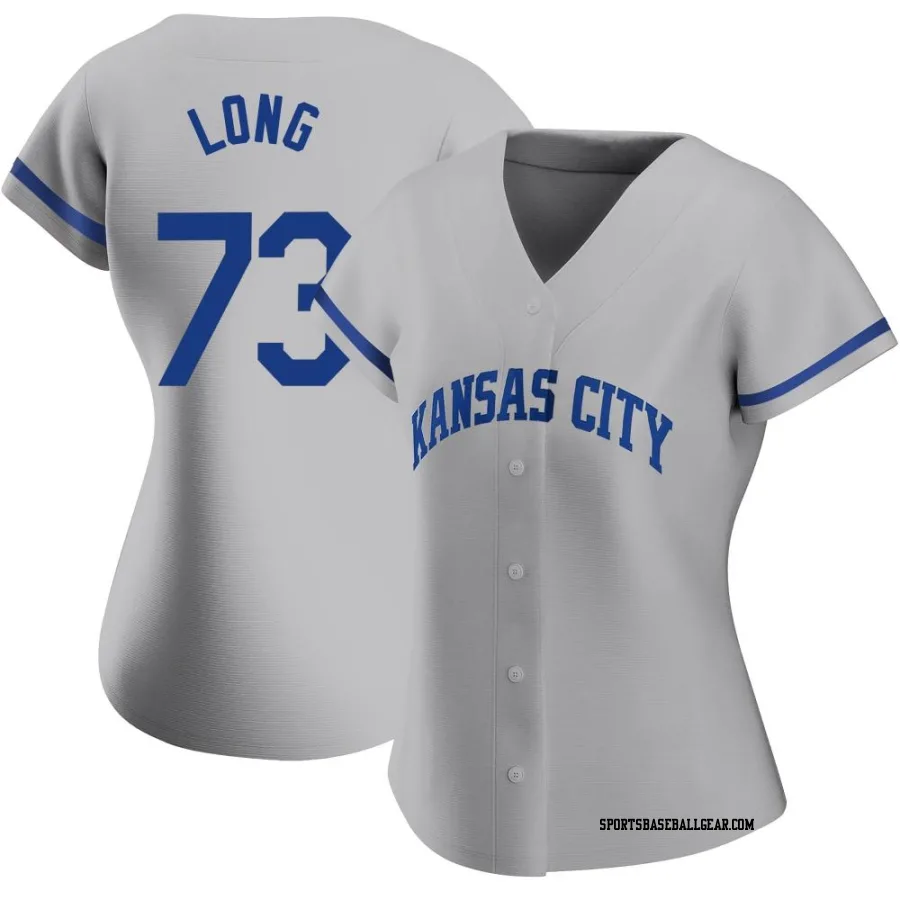 Sam Long Women's Kansas City Royals Gray Authentic 2022 Road Jersey