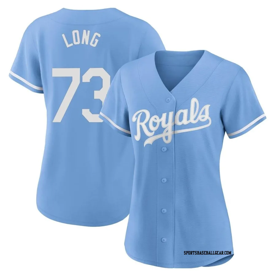 Sam Long Women's Kansas City Royals Light Blue Authentic 2022 Alternate Jersey