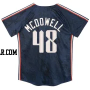 Sam Mcdowell Toddler Cleveland Guardians Navy Limited Preschool & 2024 City Connect Jersey