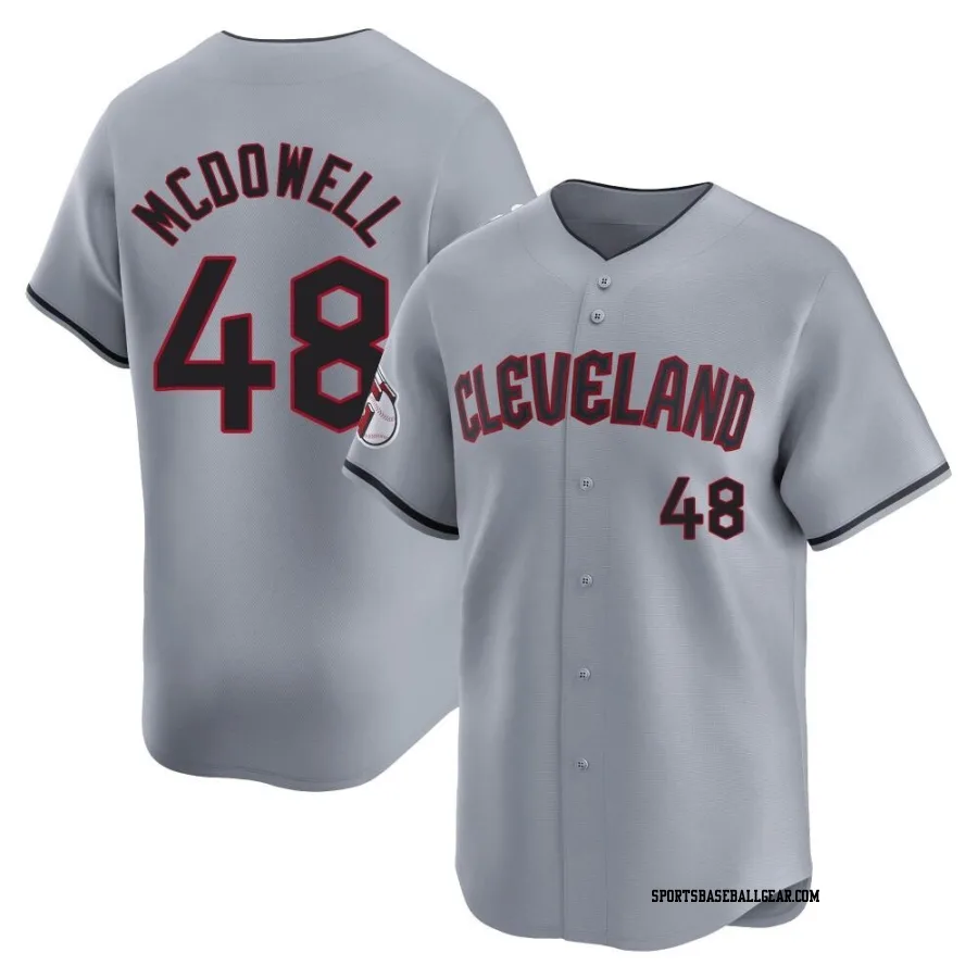 Sam Mcdowell Youth Cleveland Guardians Gray Limited Road Jersey