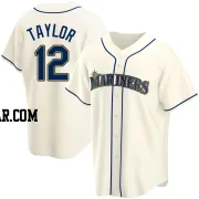 Samad Taylor Men's Seattle Mariners Cream Replica Alternate Jersey