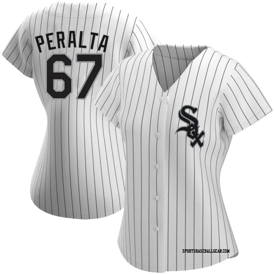 Sammy Peralta Women's Chicago White Sox White Authentic Home Jersey