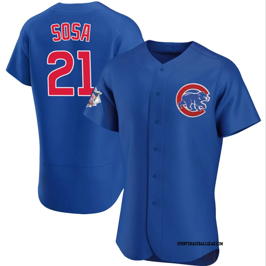 Sammy Sosa Men's Chicago Cubs Royal Authentic Alternate Jersey