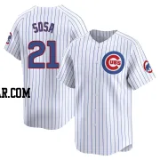 Sammy Sosa Youth Chicago Cubs White Limited Home Jersey