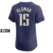 Sandy Alomar Men's Cleveland Guardians Navy Elite 2024 City Connect Jersey