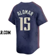 Sandy Alomar Men's Cleveland Guardians Navy Limited 2024 City Connect Jersey