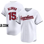 Sandy Alomar Men's Cleveland Guardians White Limited Home Jersey