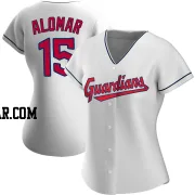 Sandy Alomar Women's Cleveland Guardians White Authentic Home Jersey