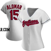 Sandy Alomar Women's Cleveland Guardians White Authentic Home Jersey