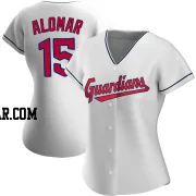 Sandy Alomar Women's Cleveland Guardians White Replica Home Jersey