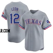 Sandy Leon Men's Texas Rangers Gray Limited Away Jersey