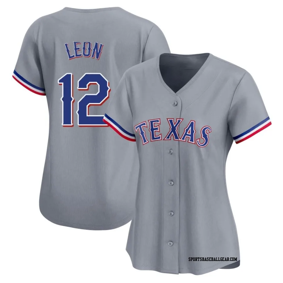 Sandy Leon Women's Texas Rangers Gray Limited Away Jersey