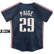 Satchel Paige Toddler Cleveland Guardians Navy Limited Preschool & 2024 City Connect Jersey