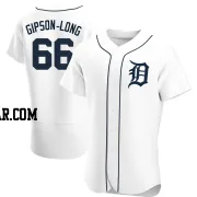 Sawyer Gipson-Long Men's Detroit Tigers White Authentic Home Jersey