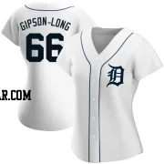 Sawyer Gipson-Long Women's Detroit Tigers White Authentic Home Jersey