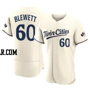 Scott Blewett Men's Minnesota Twins Cream Authentic Alternate 2023 Jersey