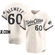 Scott Blewett Men's Minnesota Twins Cream Limited Alternate Jersey