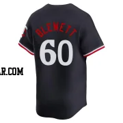 Scott Blewett Men's Minnesota Twins Navy Limited Alternate Jersey