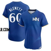 Scott Blewett Men's Minnesota Twins Royal Elite 2024 City Connect Jersey