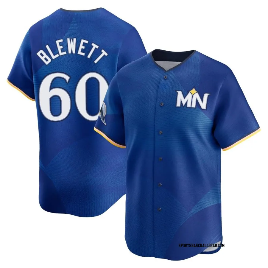 Scott Blewett Men's Minnesota Twins Royal Limited 2024 City Connect Jersey