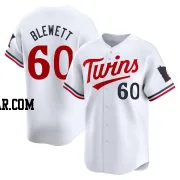 Scott Blewett Men's Minnesota Twins White Limited Home Jersey