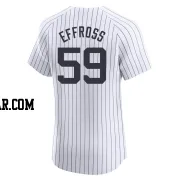 Scott Effross Men's New York Yankees White Elite Home Jersey