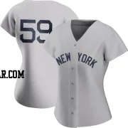 Scott Effross Women's New York Yankees Gray Authentic 2021 Field of Dreams Jersey