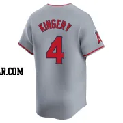 Scott Kingery Men's Los Angeles Angels Gray Limited Away Jersey