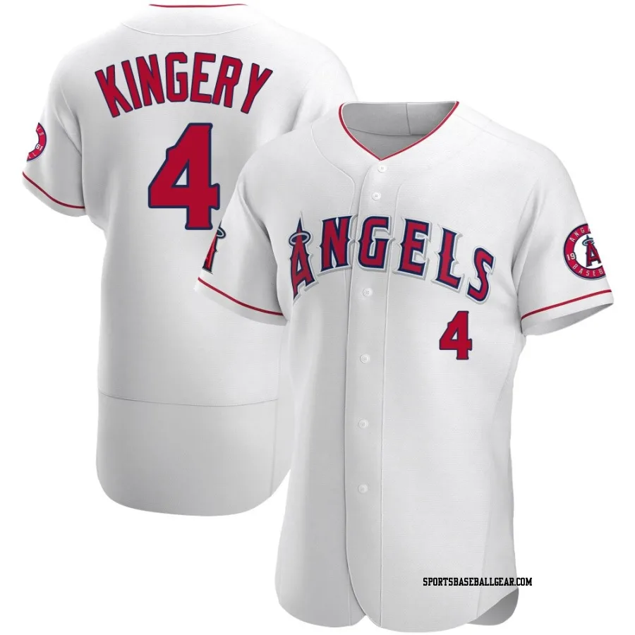 Scott Kingery Men's Los Angeles Angels White Authentic Jersey