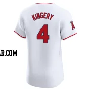 Scott Kingery Men's Los Angeles Angels White Elite Home Jersey