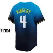 Scott Kingery Men's Philadelphia Phillies Blue Limited 2024 City Connect Jersey