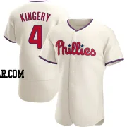 Scott Kingery Men's Philadelphia Phillies Cream Authentic Alternate Jersey