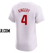 Scott Kingery Men's Philadelphia Phillies White Elite Home Jersey