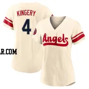 Scott Kingery Women's Los Angeles Angels Cream Replica 2022 City Connect Jersey