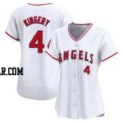 Scott Kingery Women's Los Angeles Angels White Limited Home Jersey