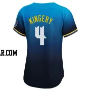 Scott Kingery Women's Philadelphia Phillies Blue Limited 2024 City Connect Jersey