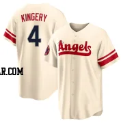 Scott Kingery Youth Los Angeles Angels Cream Replica 2022 City Connect Jersey