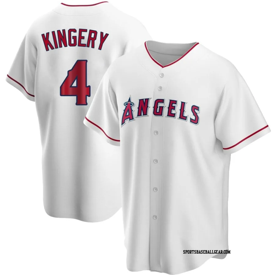 Scott Kingery Youth Los Angeles Angels White Replica Home Jersey