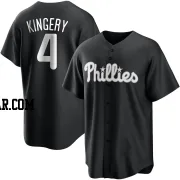 Scott Kingery Youth Philadelphia Phillies Black/White Replica Jersey